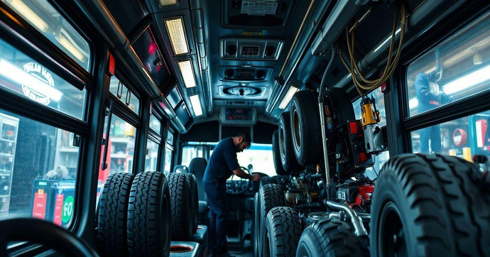 Peças para Ônibus: 7 Itens Essenciais que Você Precisa Conhecer