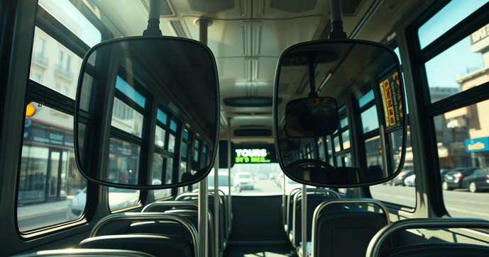 Espelho Retrovisor para Ônibus: Segurança e Visibilidade