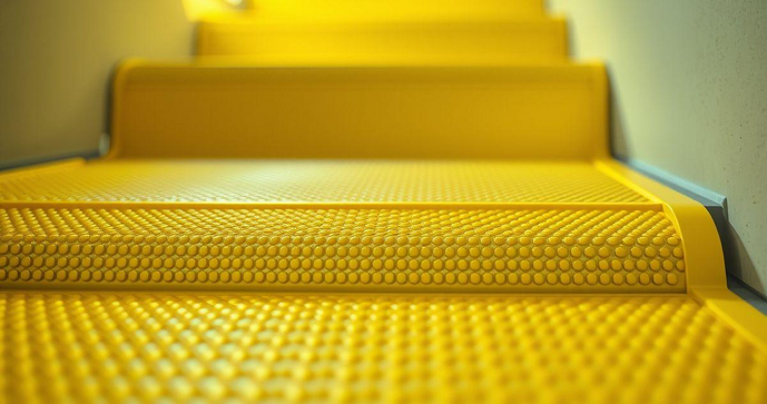 Perfil PVC para Degrau Amarelo: Vantagens e Aplicações