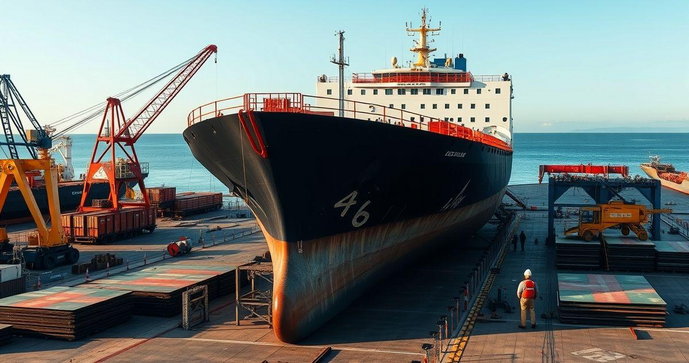 Chapa naval: tudo que você precisa saber sobre este material essencial na construção naval