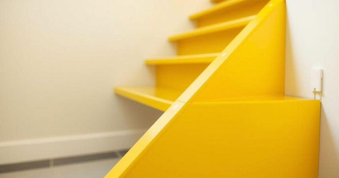 Como Escolher o Melhor Perfil PVC para Degrau Amarelo