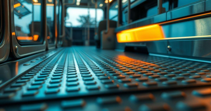 Empresa de chapa de alumínio para piso de ônibus oferece soluções inovadoras