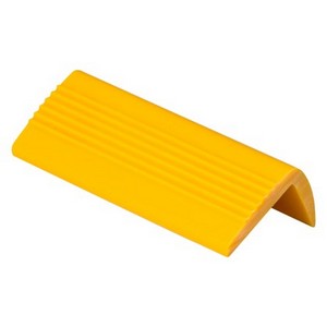 Perfil pvc para degrau amarelo